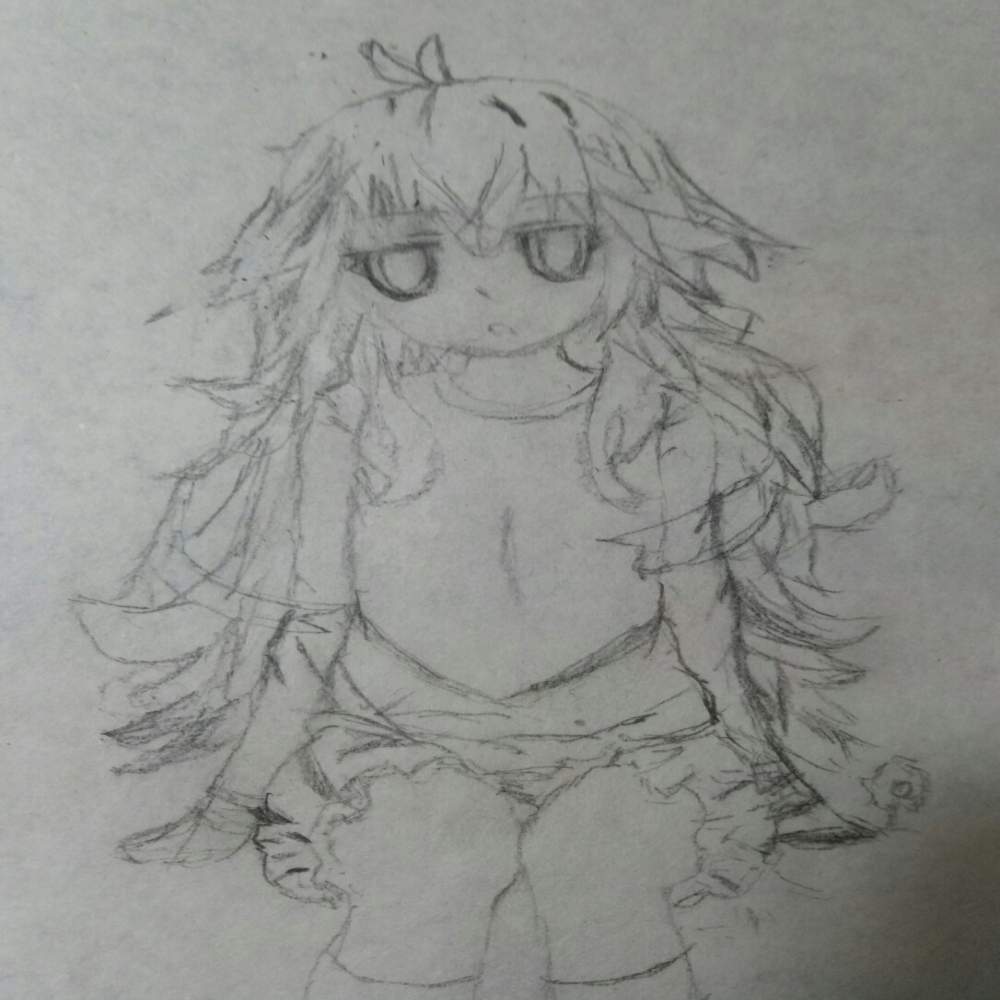 难看别介意眼睛难线稿