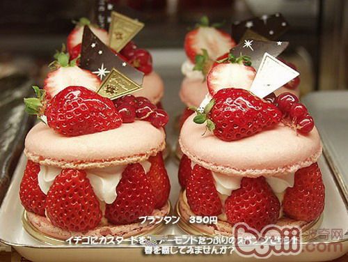 理子做的草莓蛋糕的种