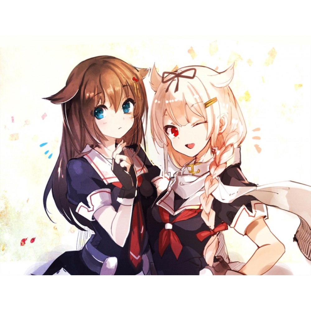 双犬:时雨+夕立