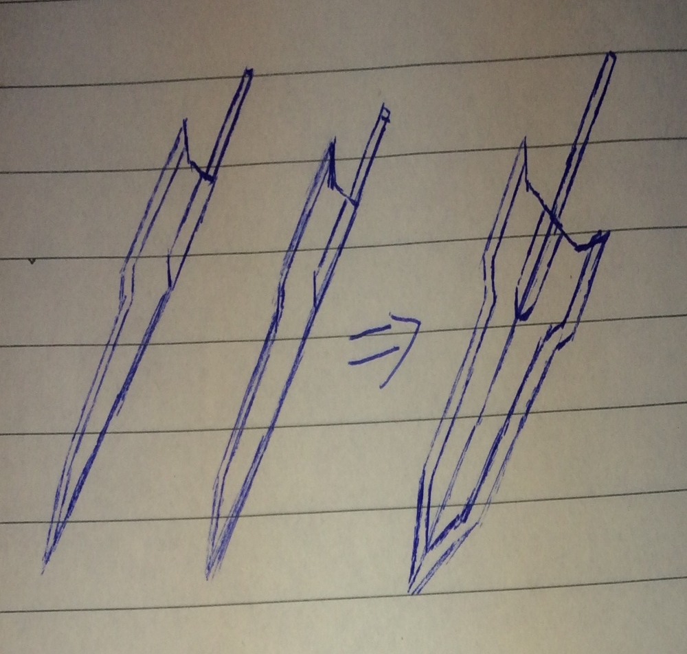 剑（小学生涂鸦