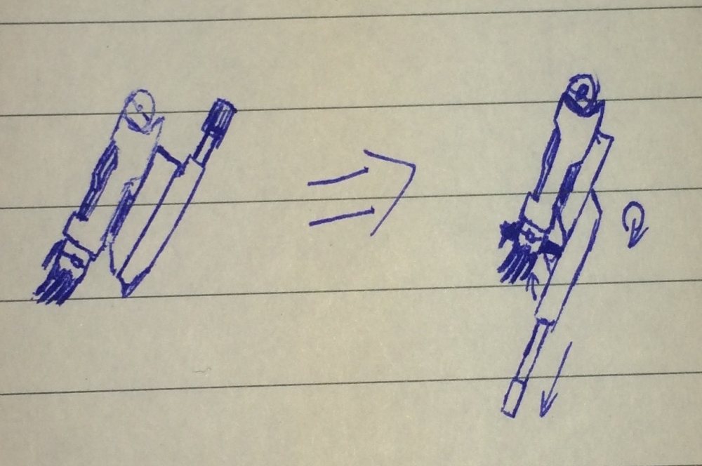 腕炮（小学生涂鸦