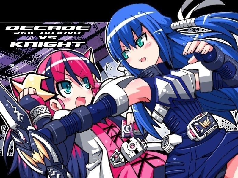 DCD娘和夜骑娘