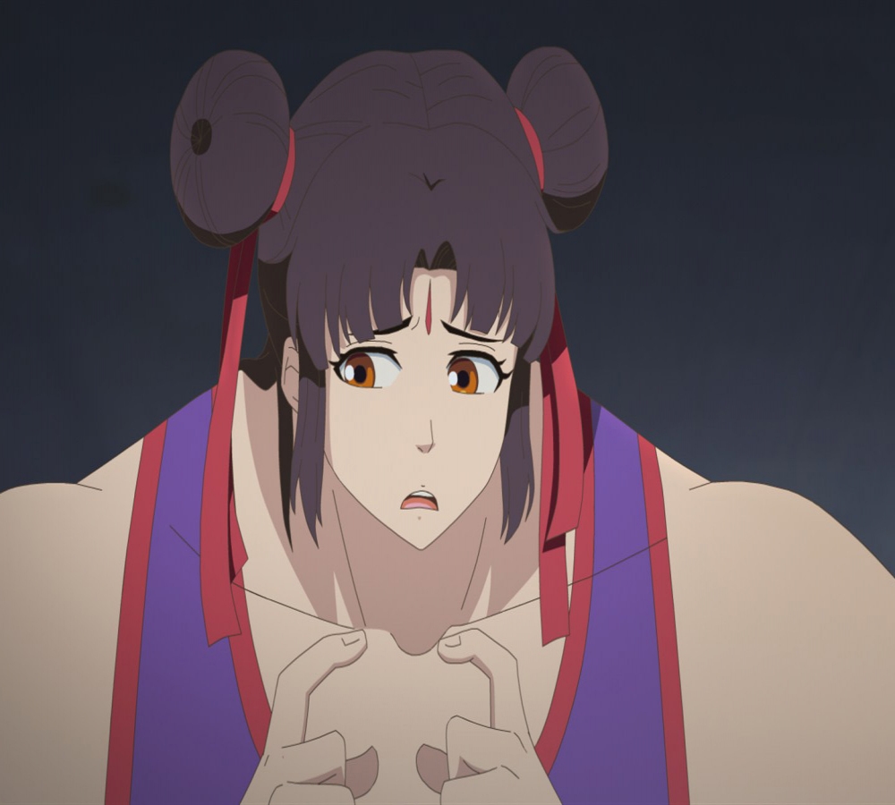 眉清目秀，虎背熊腰