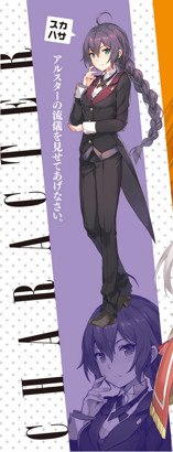 图为斯卡哈麻花辫形态