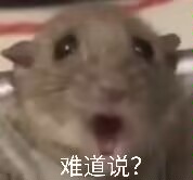 难道说？