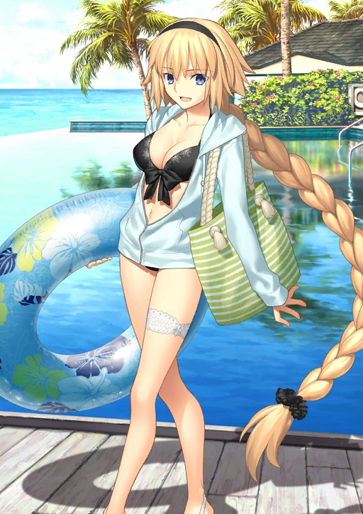 弓阶泳装白贞德