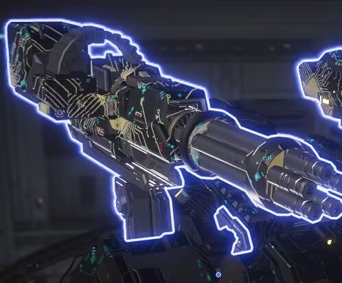 上面的大型机炮