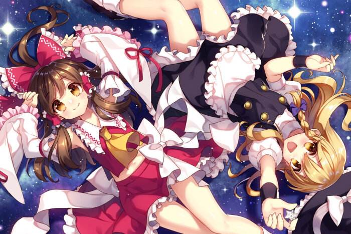 巫女与普通的魔法使