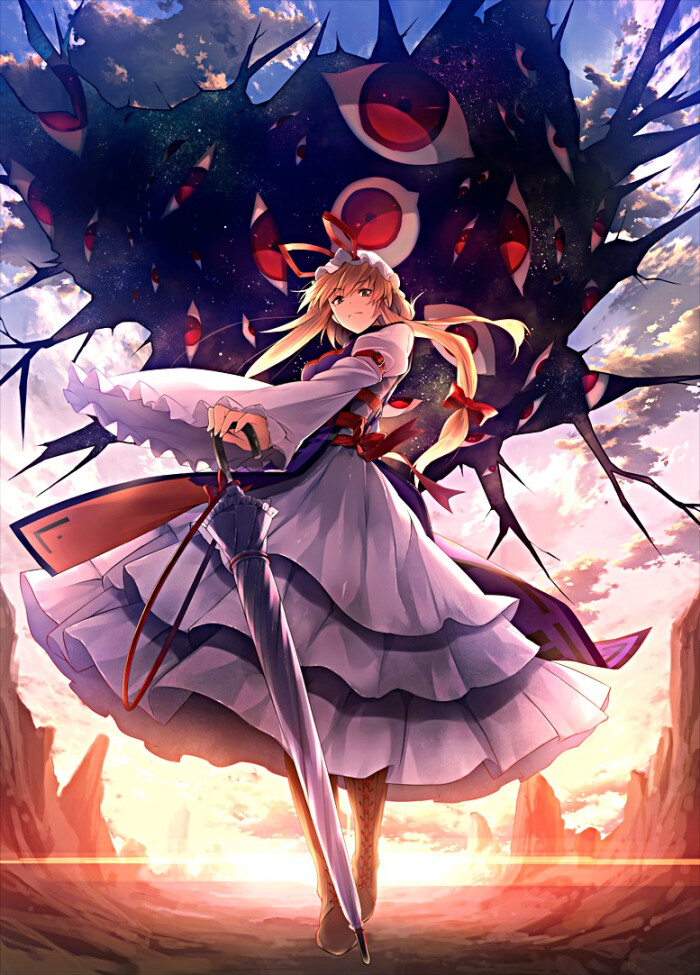 八雲紫に燃える