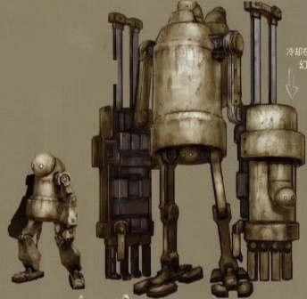 游戏的大型机械生命体