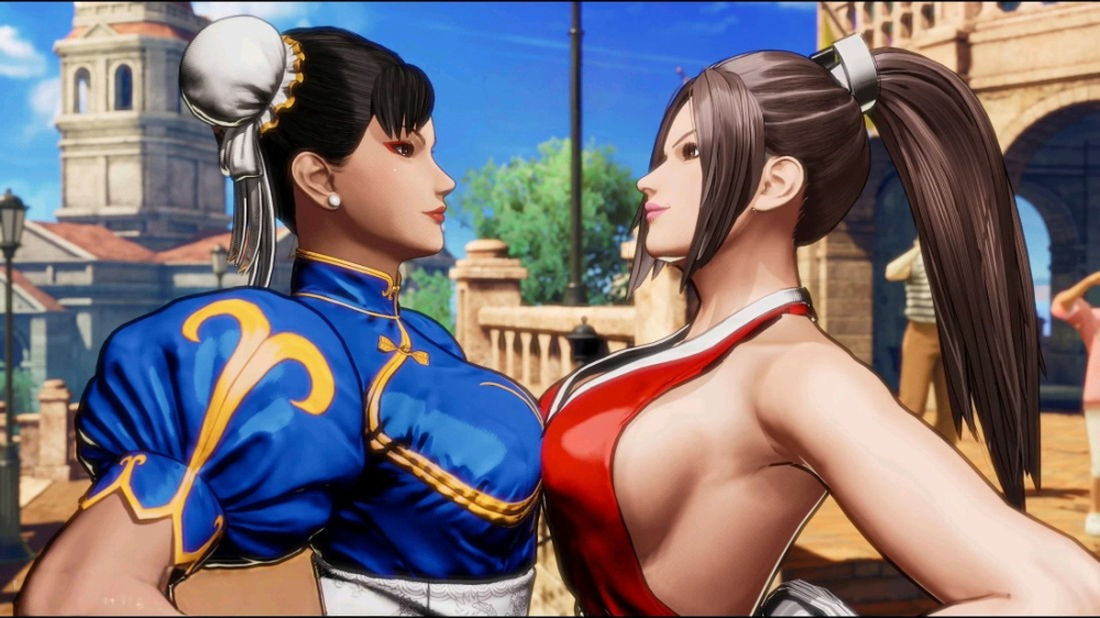 女人之间的对波