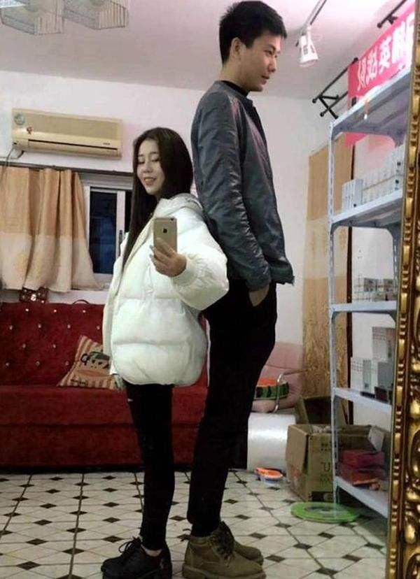 一米九与一米五