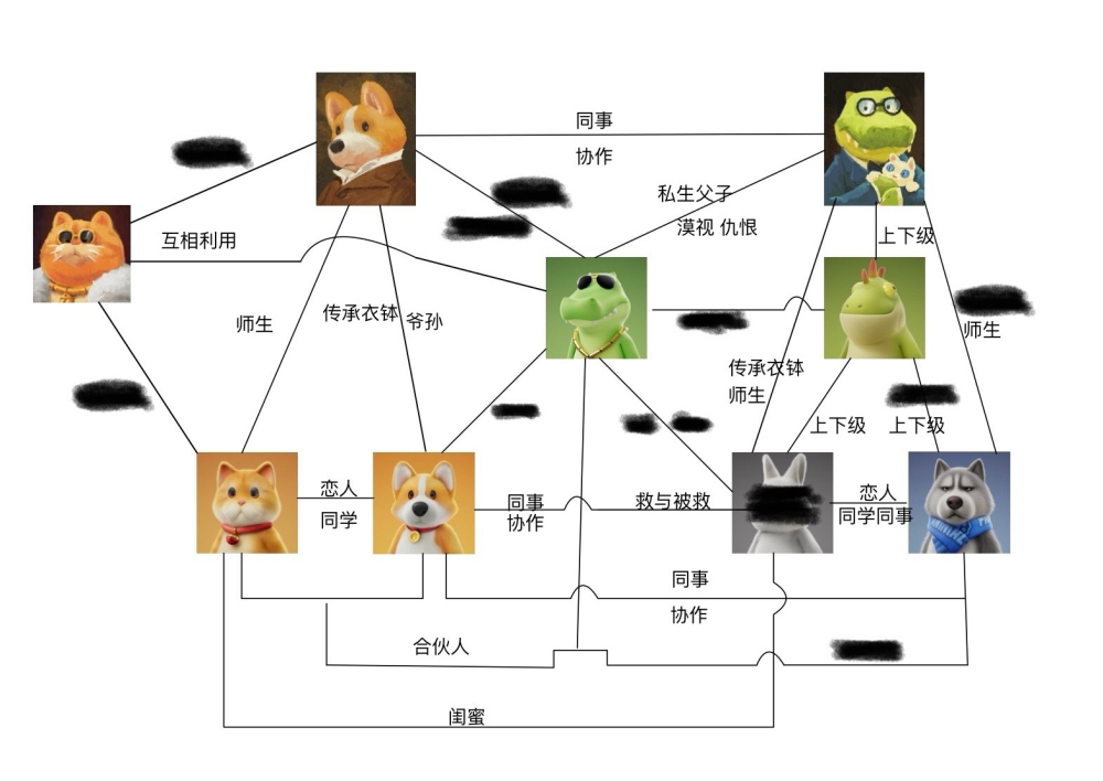 人物关系图 持续更新