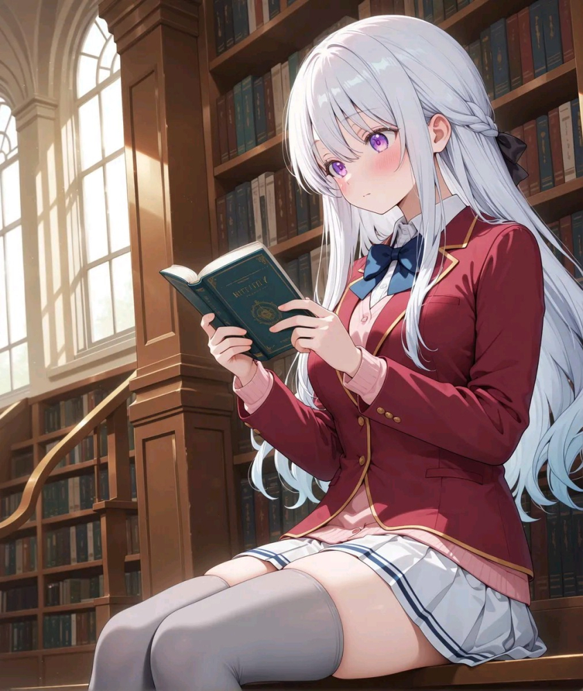 图书馆少女