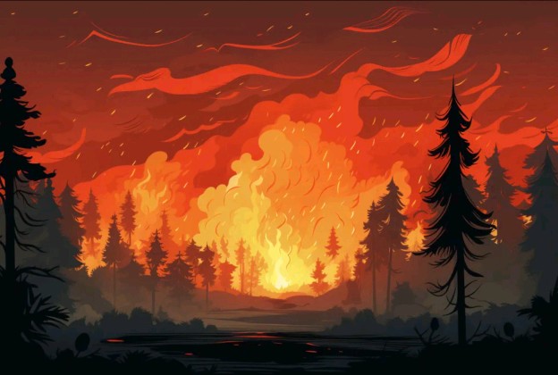 放火烧山，牢底坐穿