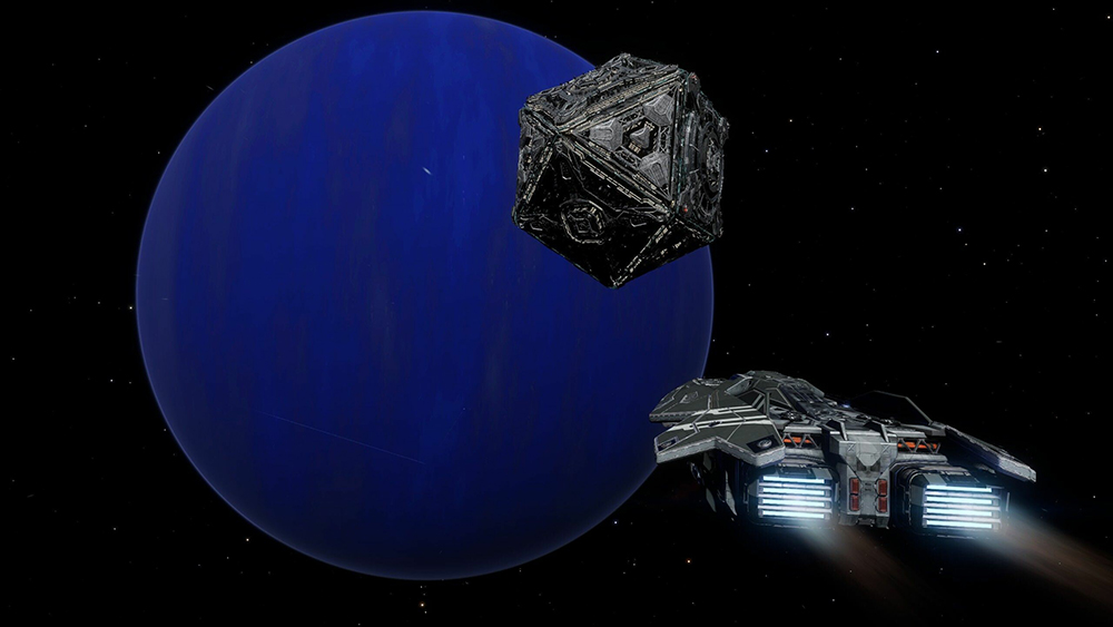 气态巨星边的C站