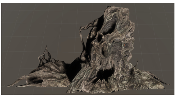 安迪尔树化后的头部