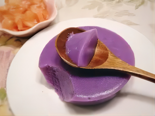 紫薯布丁