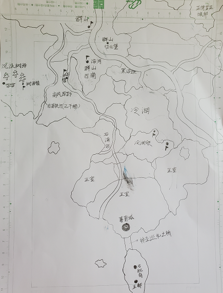 奥加地图草图