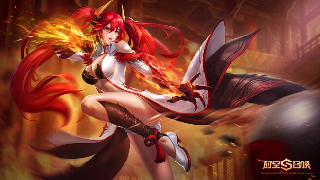 龙灵大人火形态全开