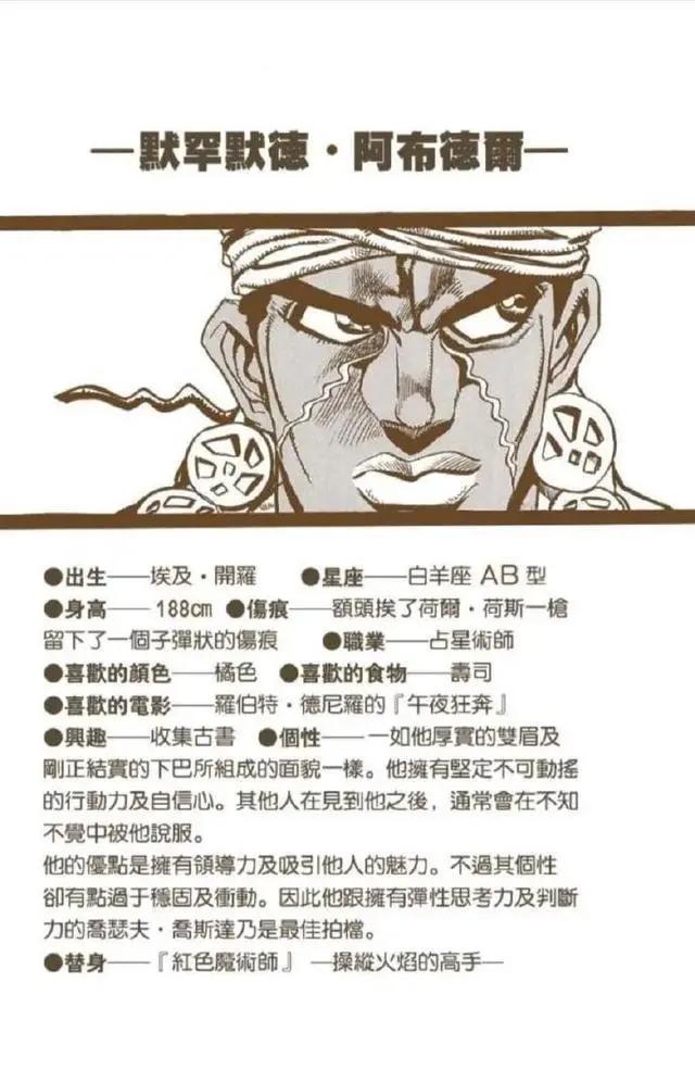 阿布德尔的漫画介绍
