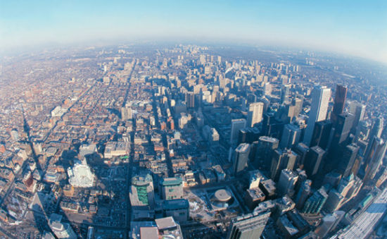 东京晴空塔向下望