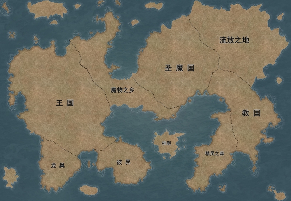 测试版简略地图