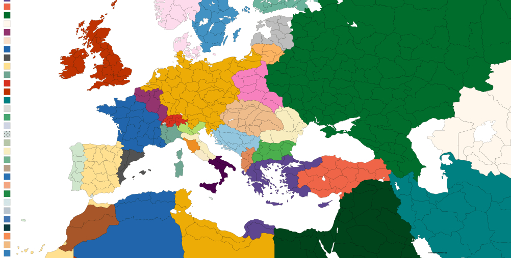 大战前的欧罗巴 暂设