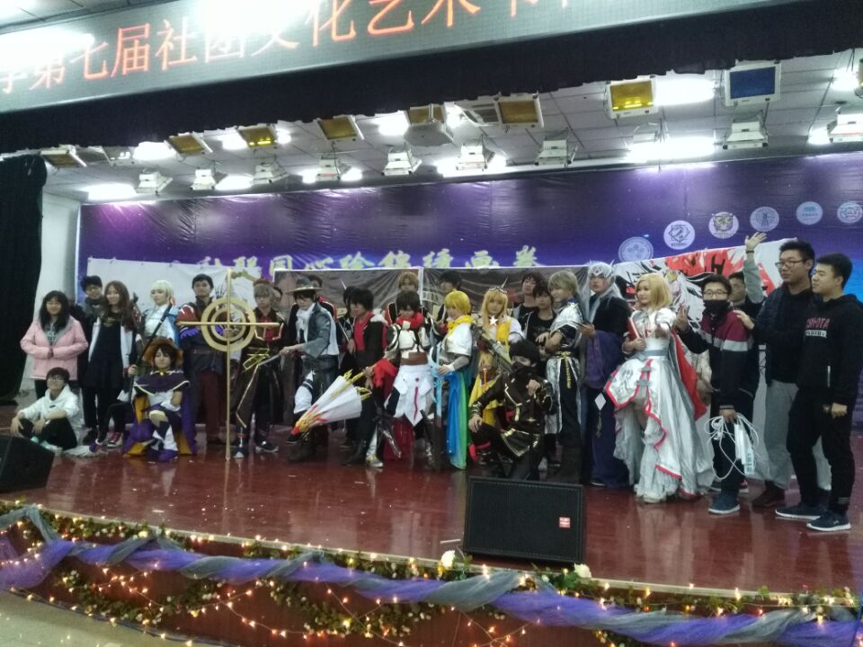 全职高手舞台剧合影