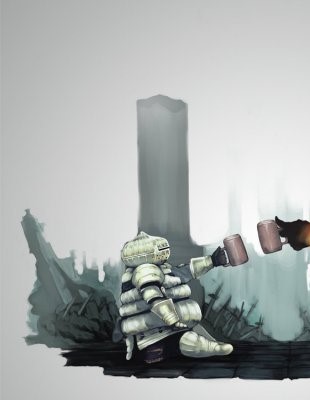 盔甲很像洋葱的骑士