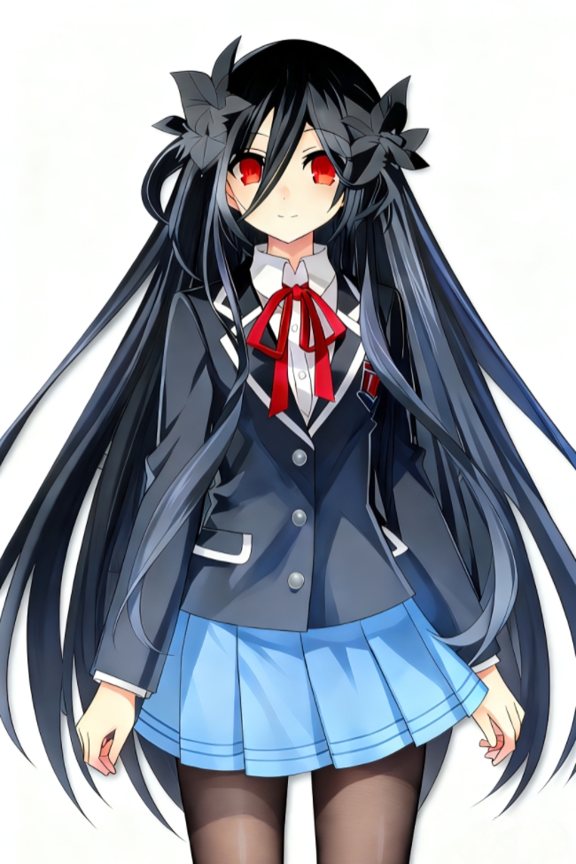 精灵黑姬校服图