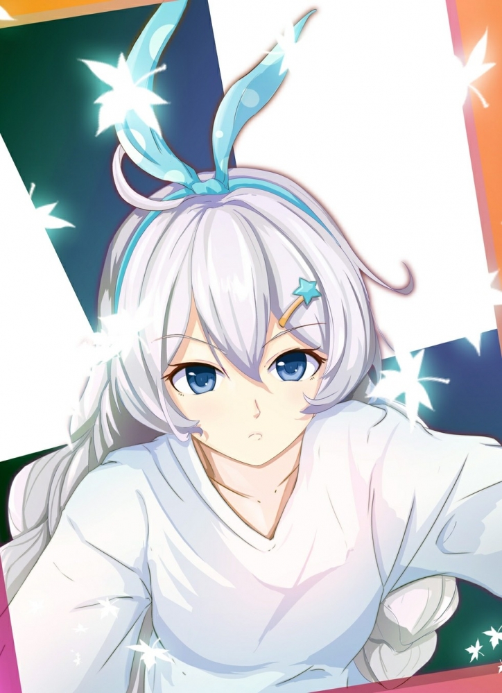 老婆当然可爱啦！