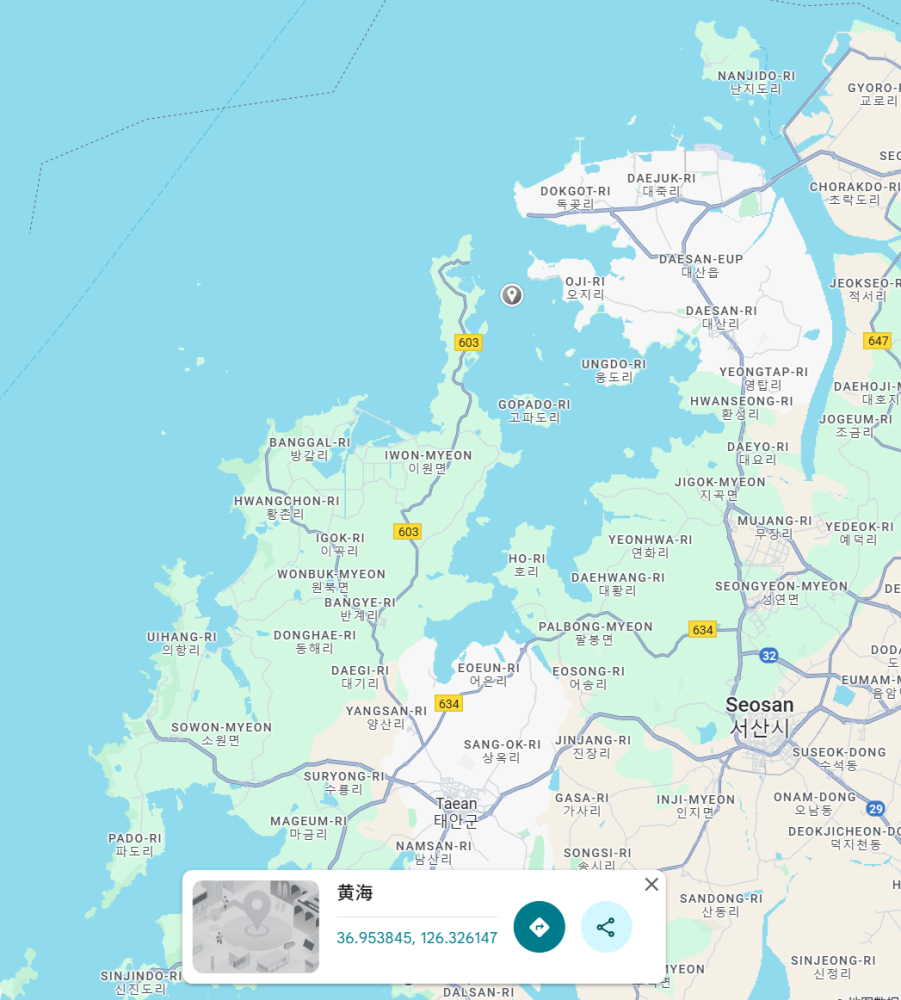 “广乙”号沉没地点