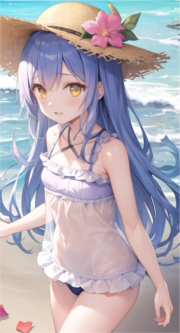 史莱姆-泳装-帽子