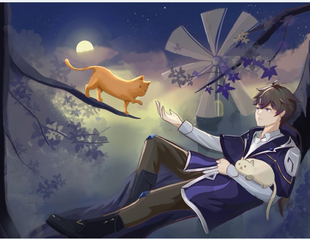 这些天在画这个叶沐哦