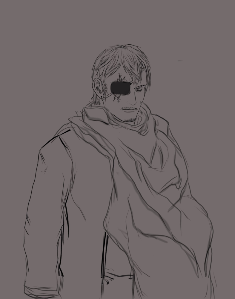 故事中的披风样子