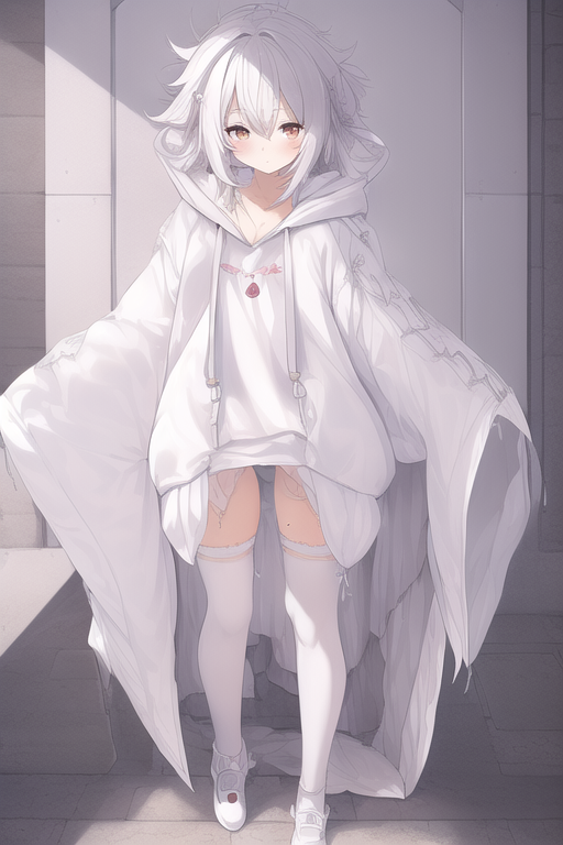 萝莉小白原型图