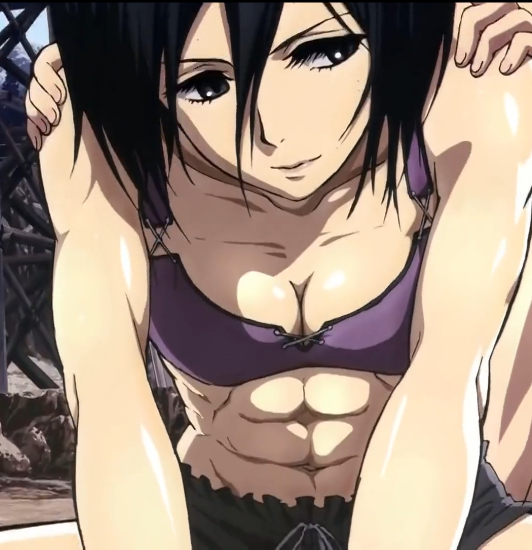 三爷腹肌杠杠的