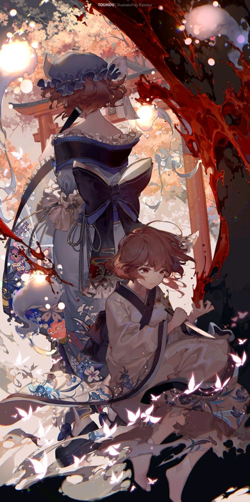 幽幽子可爱