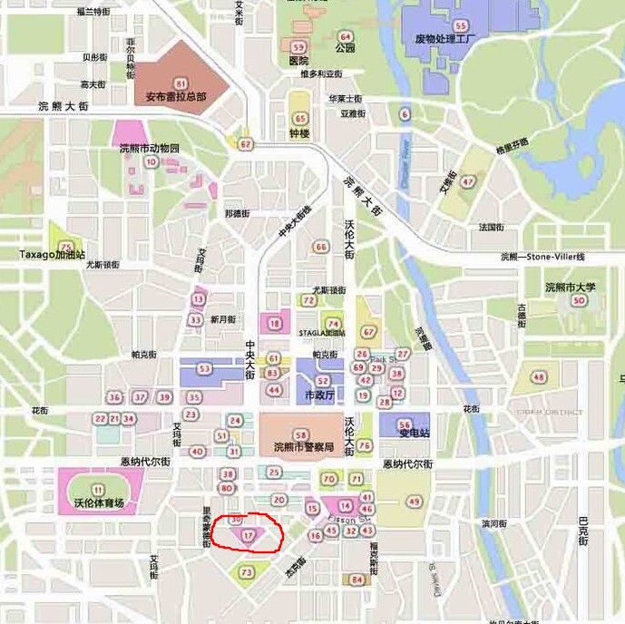 新版地图红圈主角位置