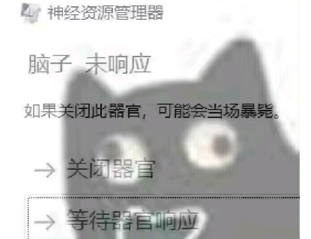 此时白画大脑的状态