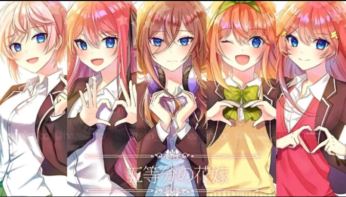五等分！