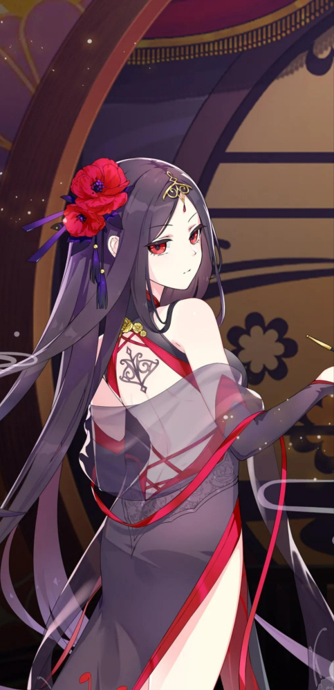 猜猜她的背景身份