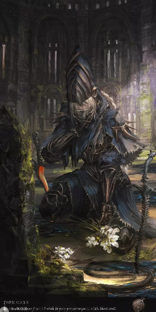 在a大墓前的基亚兰