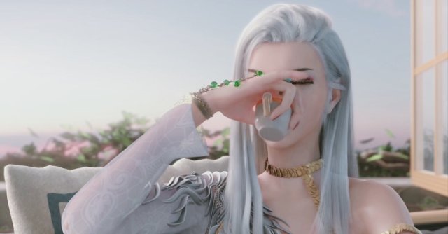 喝茶的鹤熙