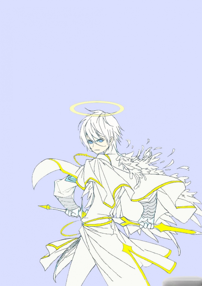 雪渊（空白部分为白色