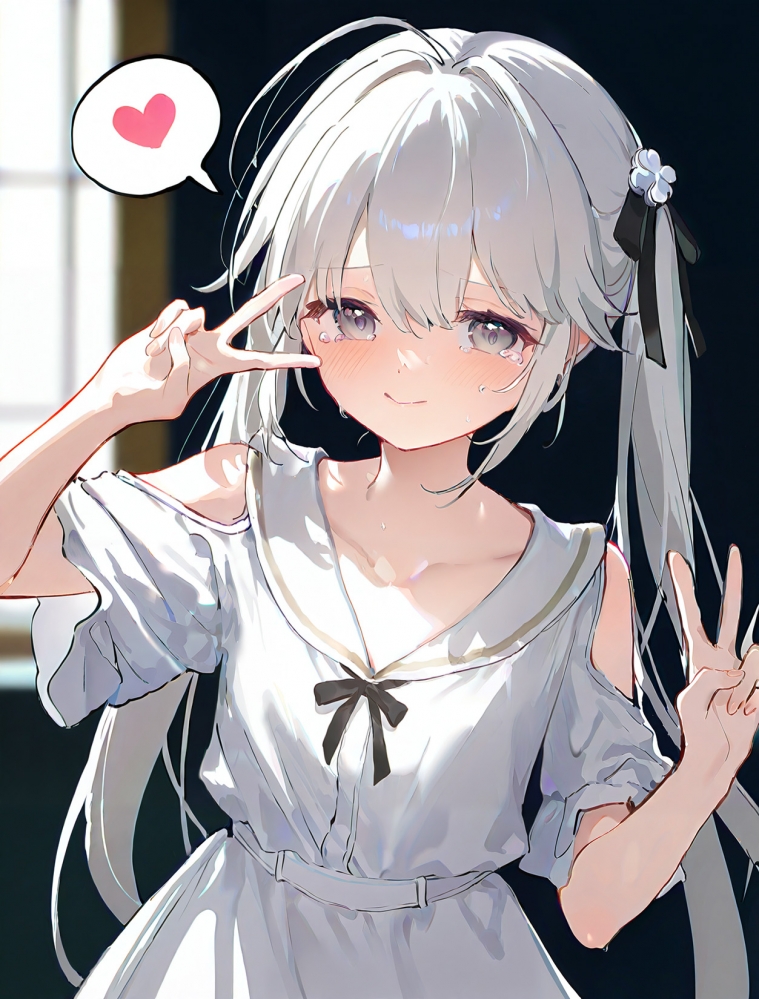 啾