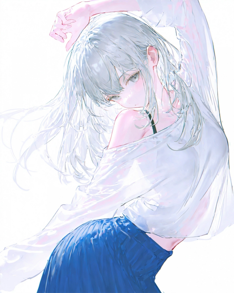 啾