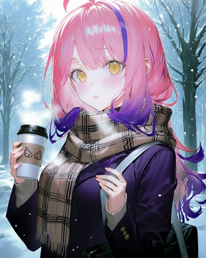 啾