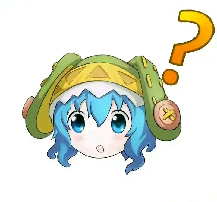 勤学好问的蓝发小女孩